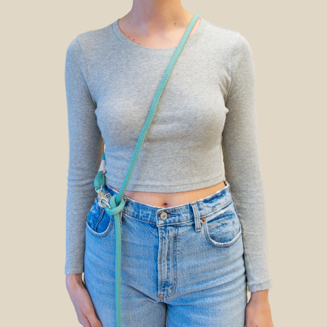 'Aquamarine' Hands Free Rope Leash