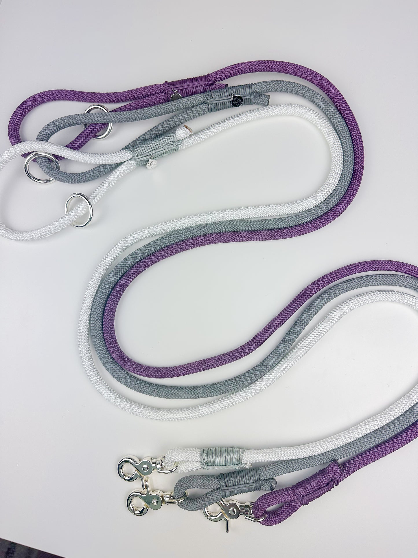 'Plum' Rope Leash