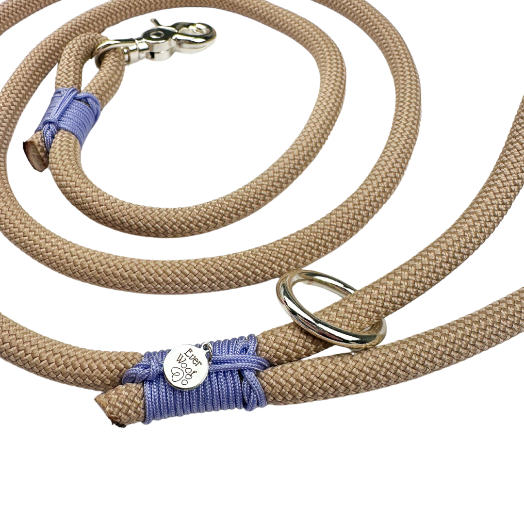 'Periwinkle' Rope Leash
