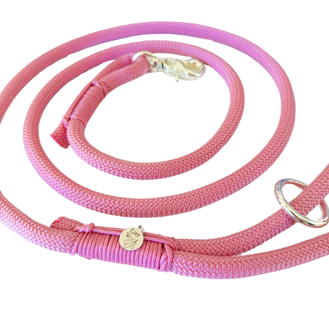 'Lavender Pink' Rope Leash