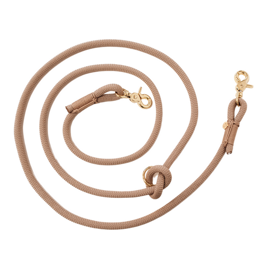 'Nude' Hands Free Rope Leash