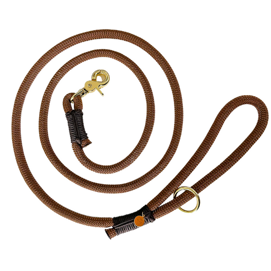 ‘Chocolate Brown’ Rope Leash