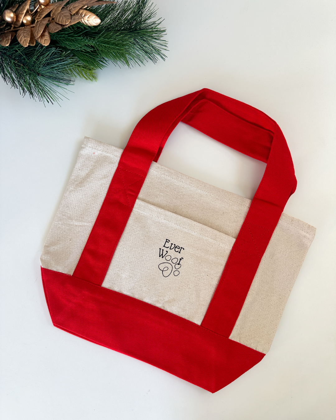 Holiday Mini Tote Bag