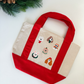 Holiday Mini Tote Bag