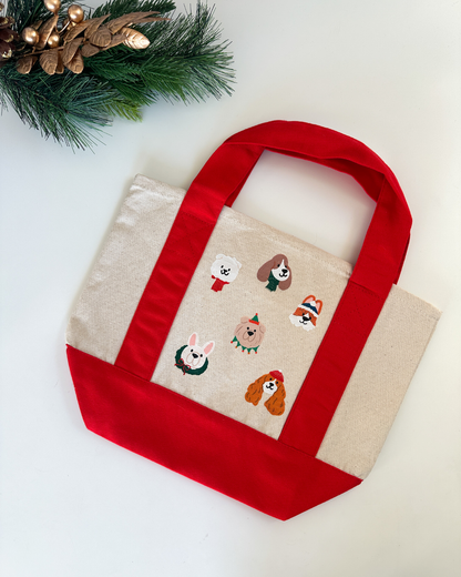 Holiday Mini Tote Bag