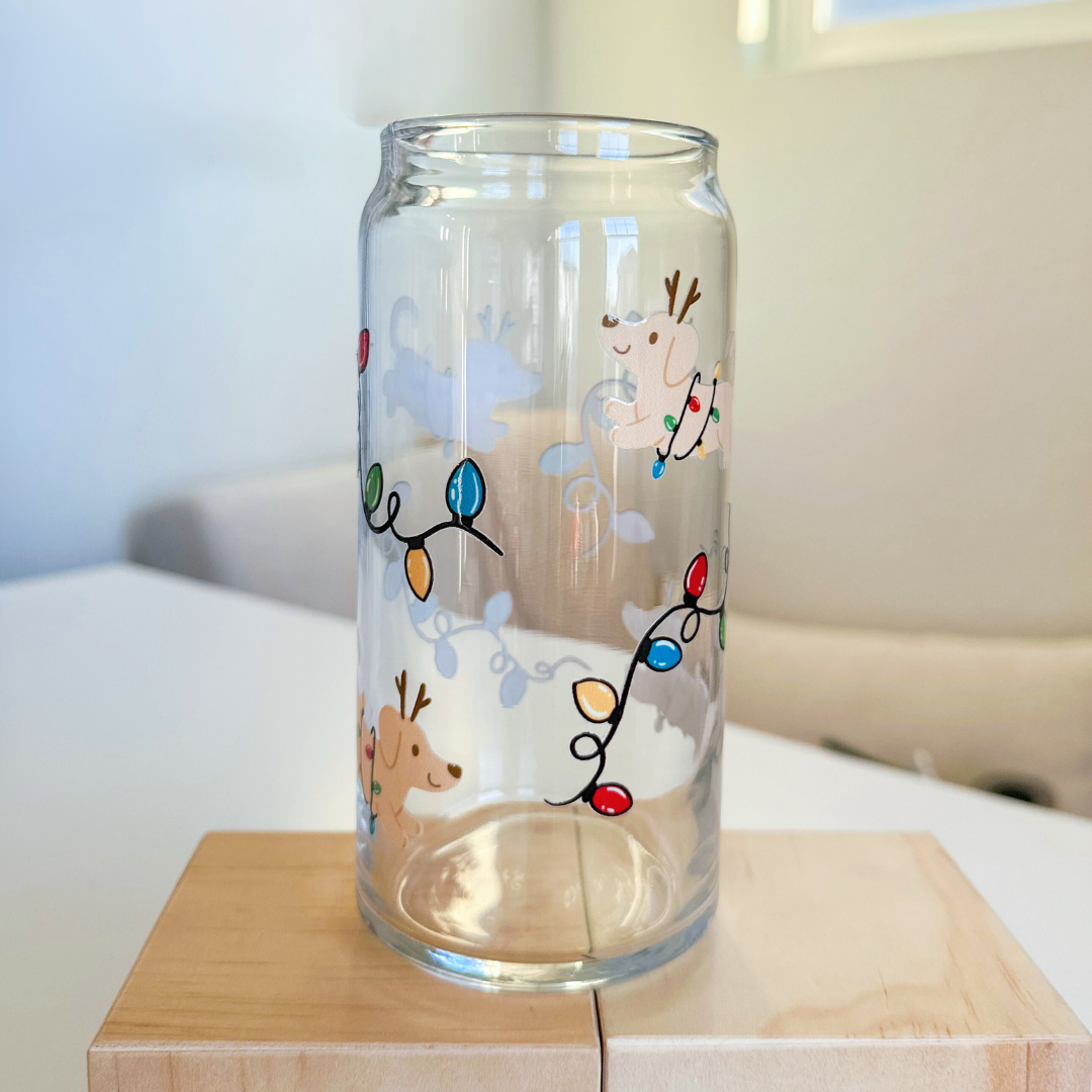 Holiday Lights Glass - 20oz