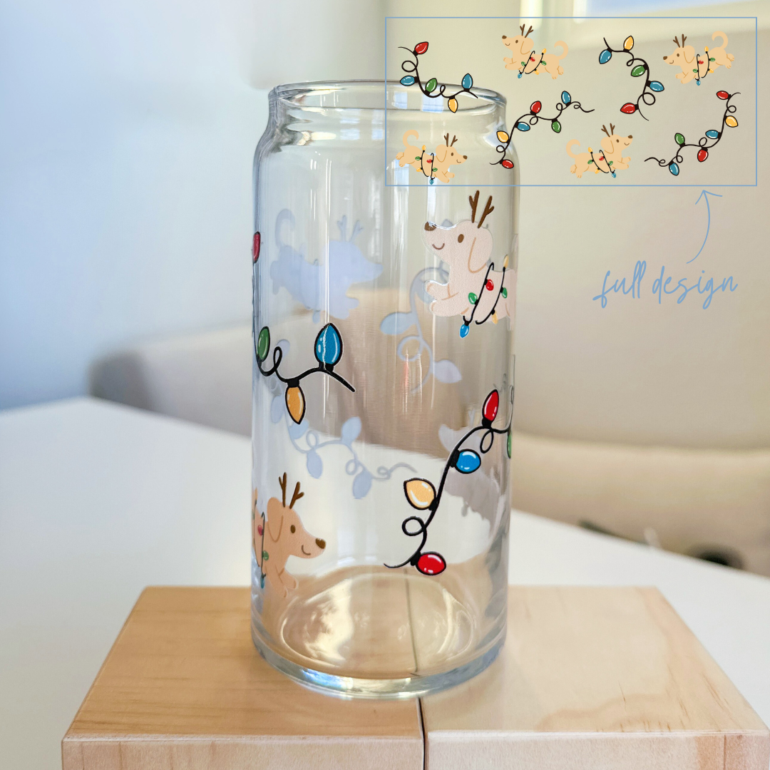 Holiday Lights Glass - 20oz