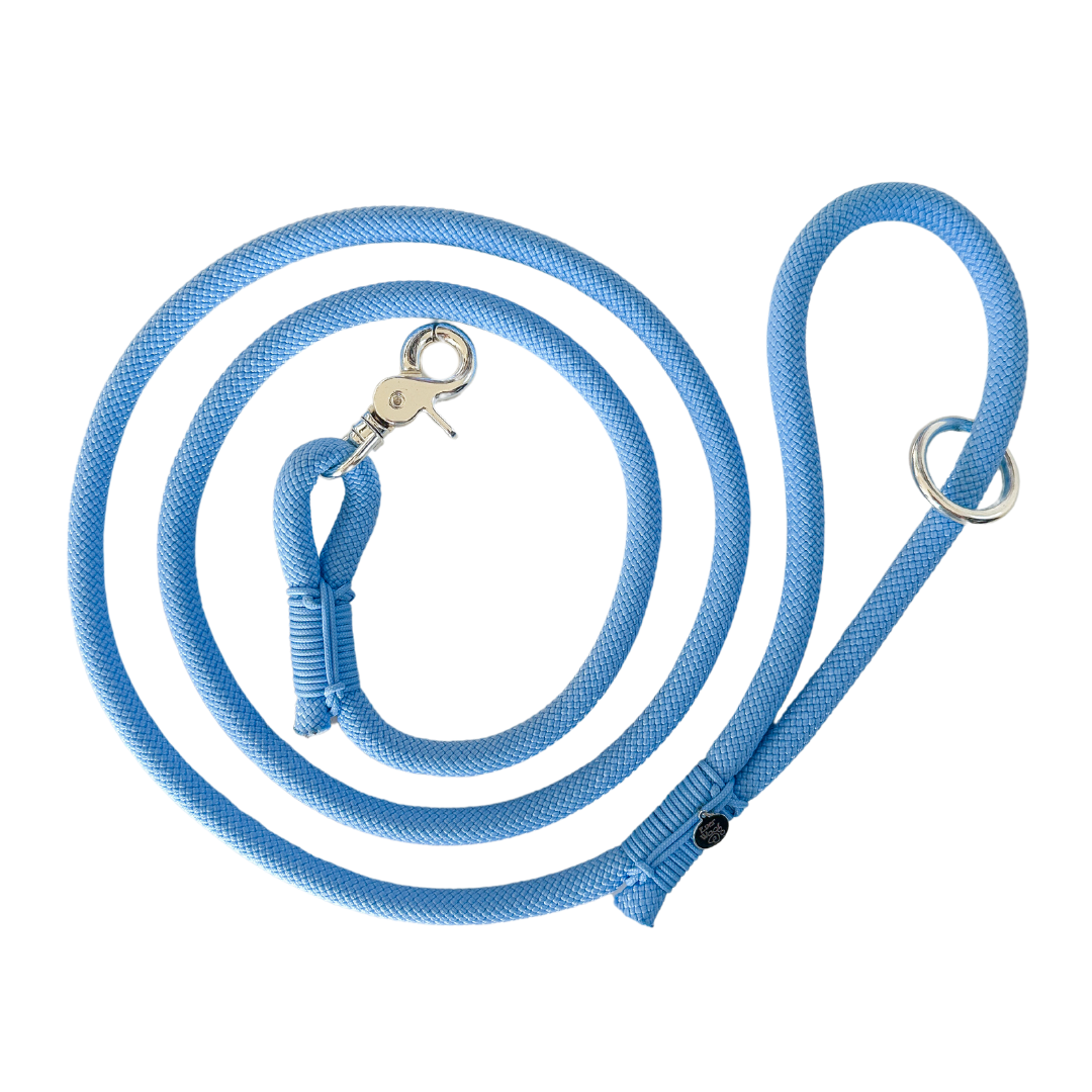 'Polar Blue' Rope Leash