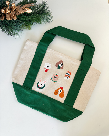 Holiday Mini Tote Bag