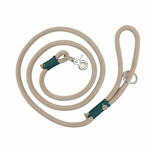'Forest Green' Rope Leash