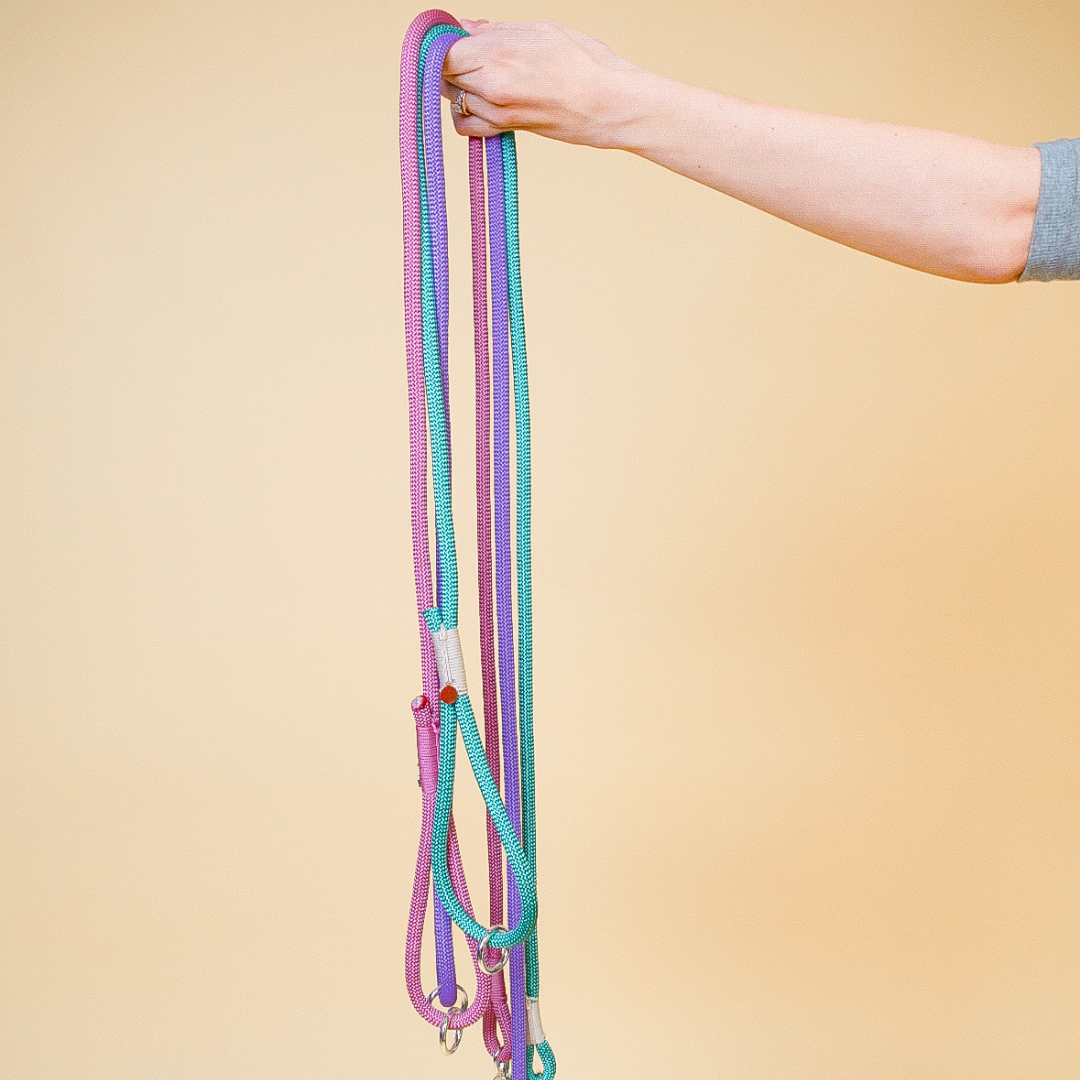 'Lilac' Rope Leash