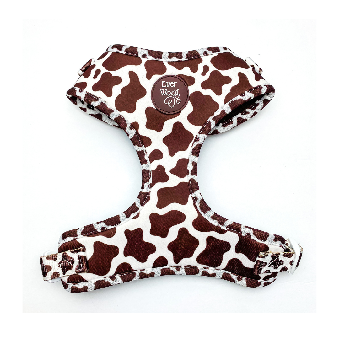 Chocolate Cow Adjustable Harness