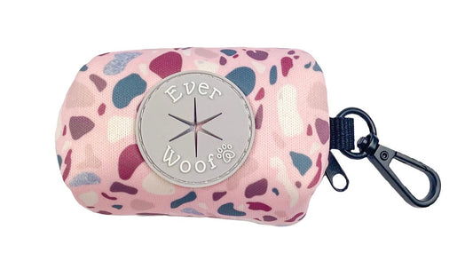 Pink Terrazzo Waste Bag